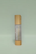 Dermaspa Rx Hydrating B Serum with bamboo cap on a light green background